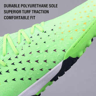 Tioga Adult Turf Soccer Cleats - Lime