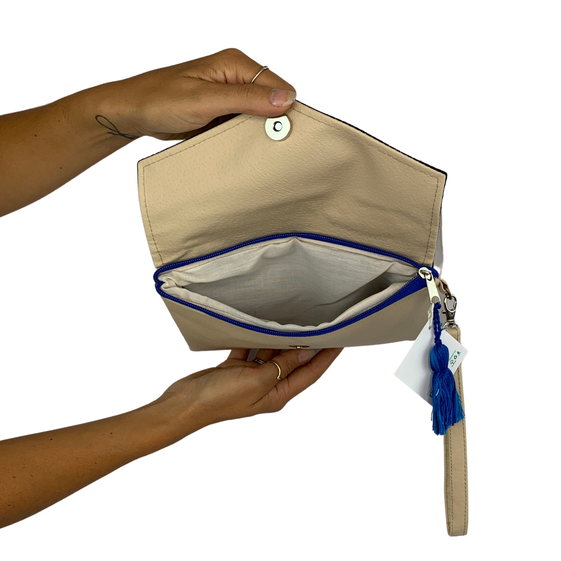 Cartera de mano de cuero vegano Oasis - Guatemala