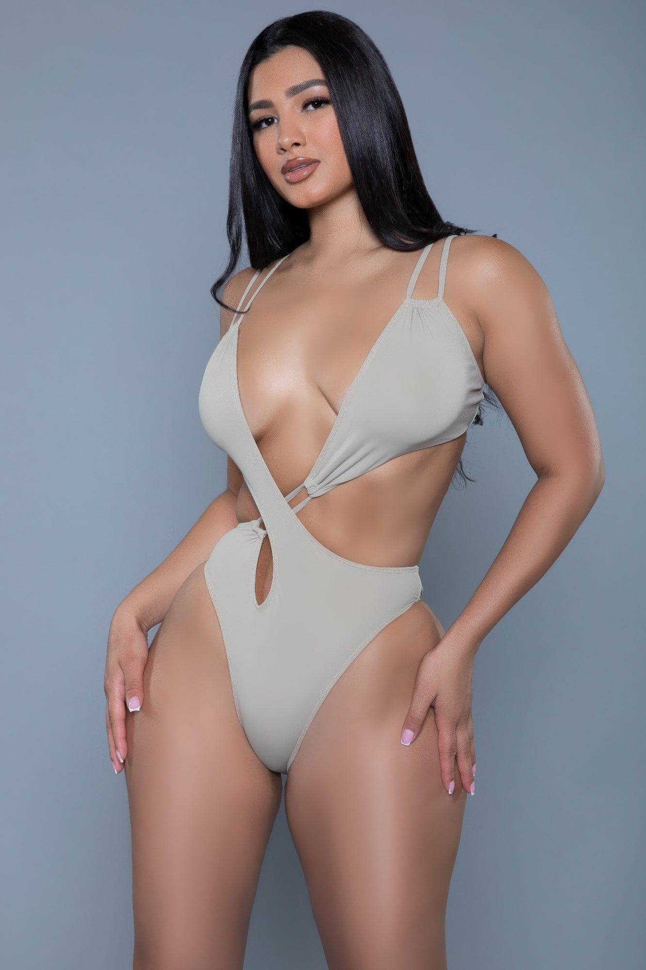 Women's Swimsuit with Trendy Cutout Design