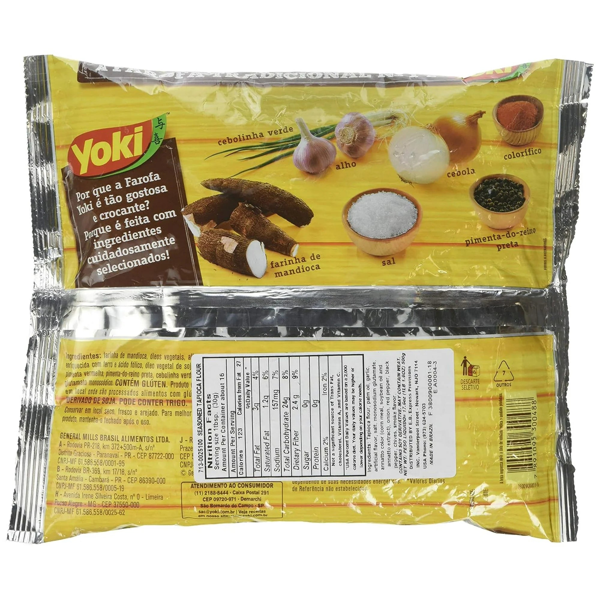 YOKI Traditional Cassava Lighthouse 400G (4 packs) 